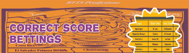 Best correct score prediction site ever